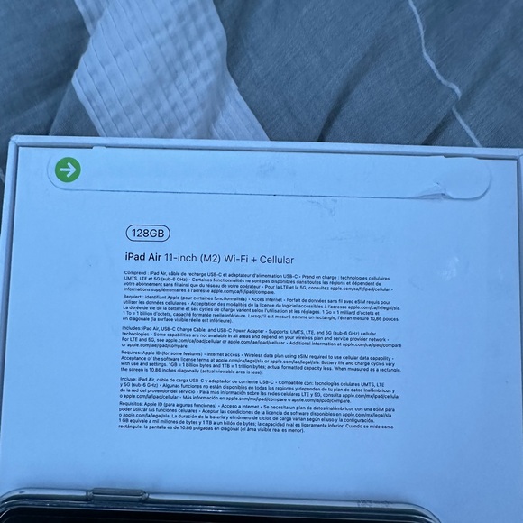iPad Air M2 + cellular 11inch 128 gb - Picture 4 of 4